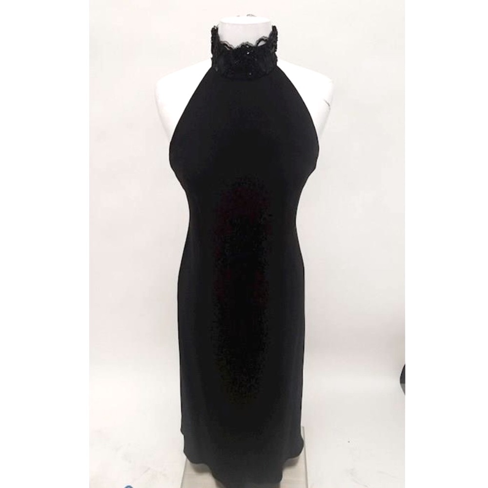 Ralph Lauren Long Sleeveless Evening Gown. Gorgeous!